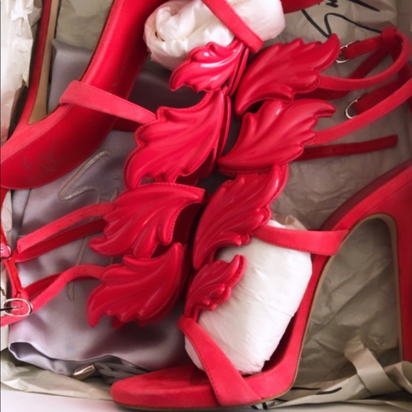 Giuseppe Zanotti Coline Wing Heels - Picture 1 of 6